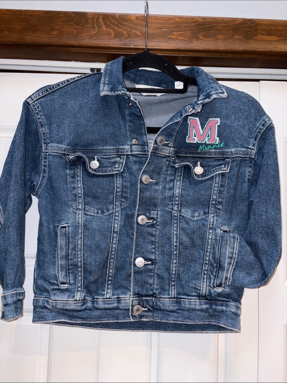 Disney’s Minnie Mouse Denim jacket Girls 7-8